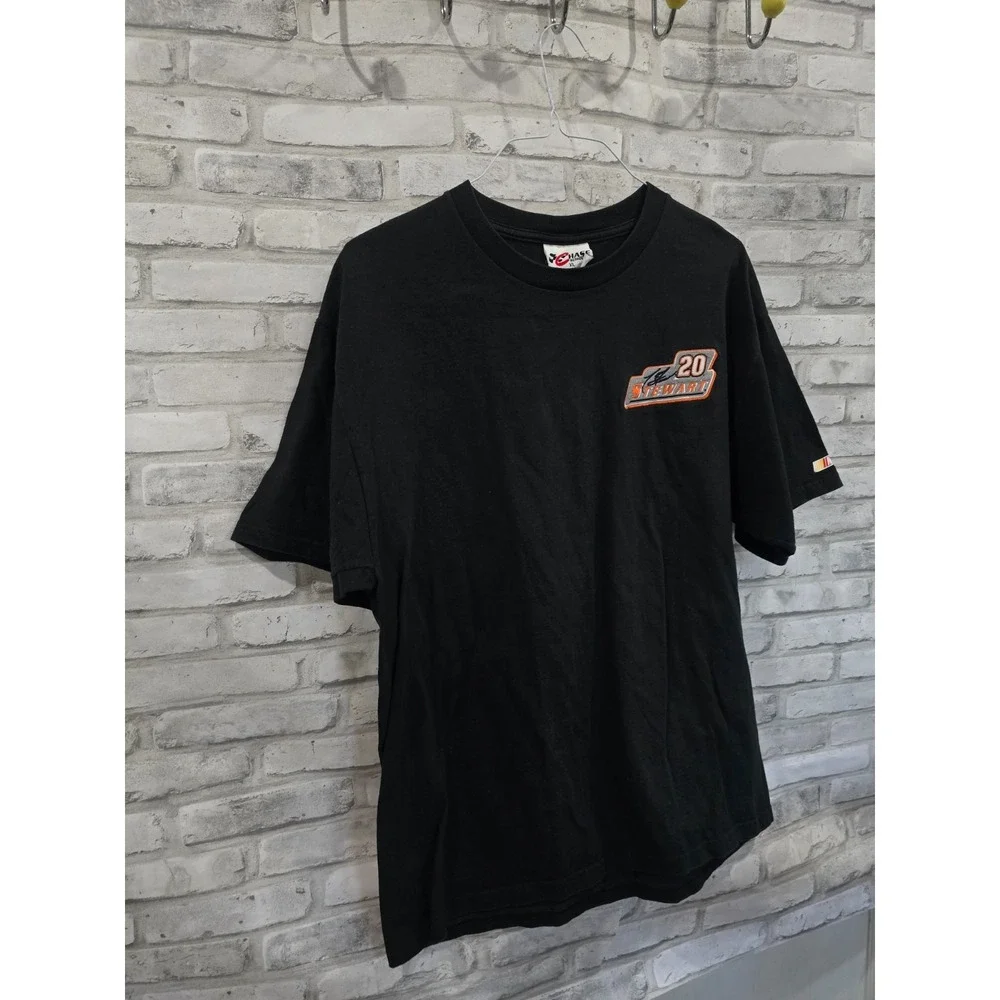 Tony Stewart #200 XL T shirt VTG Chase Authentics NASCAR Embroidered Logo
